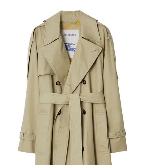 Gabardine Trench Coat in Hunter 